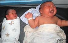 Самый крупный новорожденный Ребенок родился 10 кг